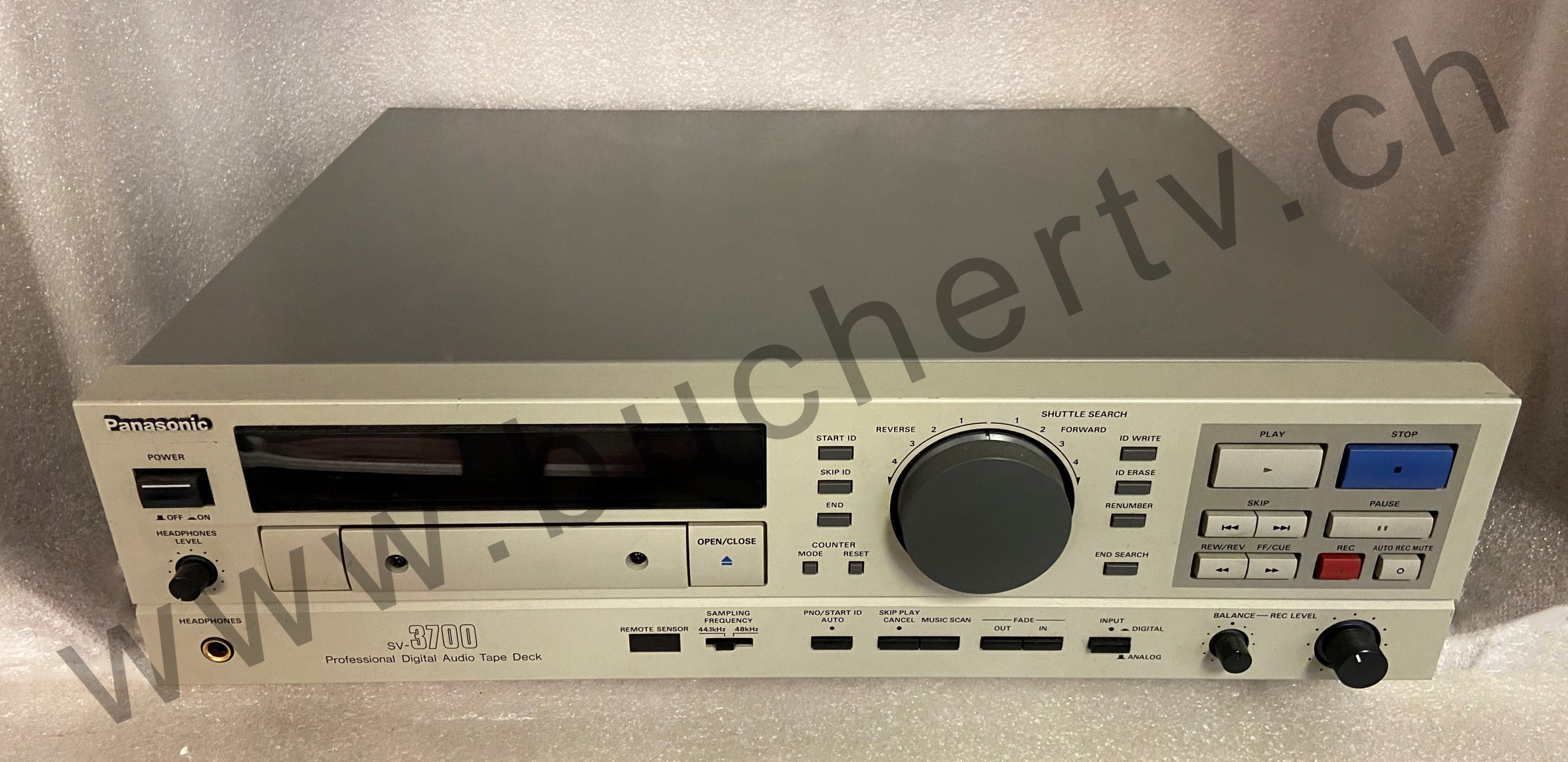 Panasonic SV-3700 Professional Digital Audio Tape Deck Reparatur